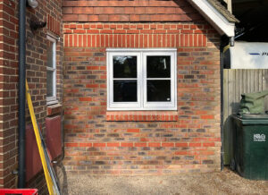 Garage conversion to office and utility completion 2